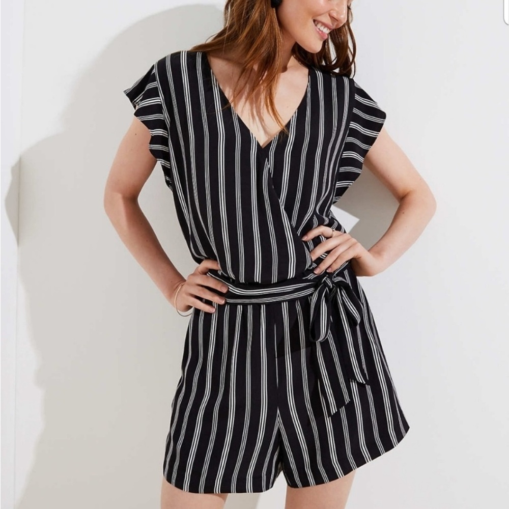 Stylish Striped Romper